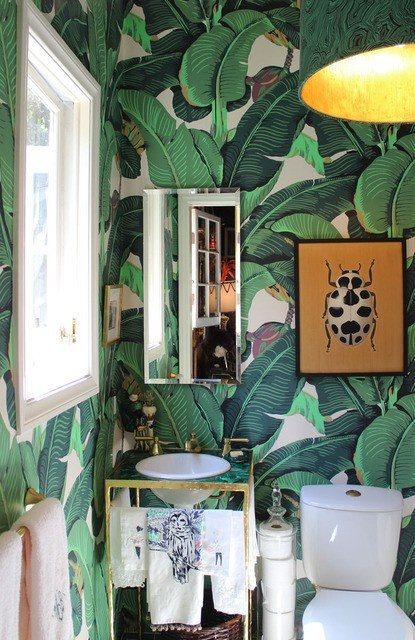 Marvelous Martinique Banana Leaf Wallpaper Vs The Thrill Of Brazillance By Dorothy Dr Glam Pad - Palm Leaf Wallpaper B Max