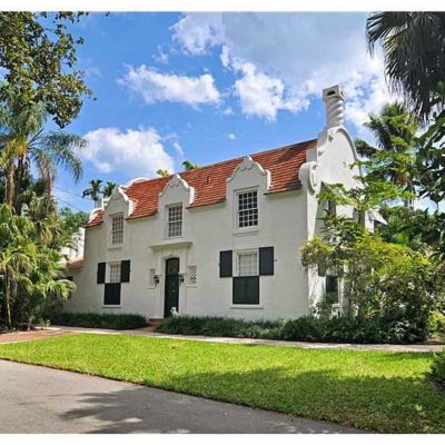Dutch South African Village Home for Sale in Coral Gables