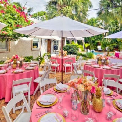 An Elegant Palm Beach Baby Shower, By Luxe Report Designs