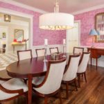 dining-room-traditional-pink-maneul-canovas-pali-wallpaper
