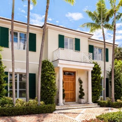 A Palm Beach Home Decorated By Kemble Interiors is on the Market