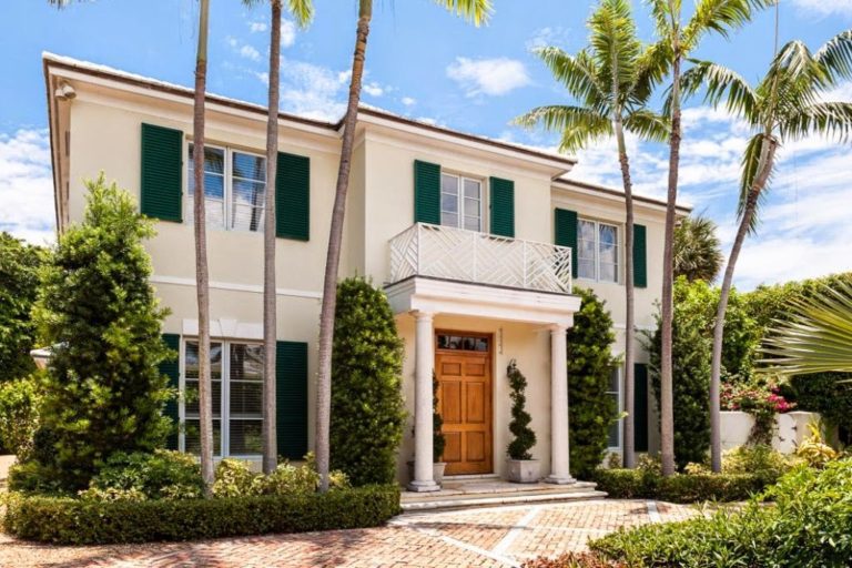 A Palm Beach Home Decorated By Kemble Interiors is on the Market