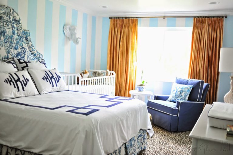 One Room Challenge: Palm Beach Regency Nursery Reveal