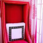 pink-velvet-chair-hollywood-regency