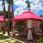 tent-pavilion-pool-pink-black-white-stripe