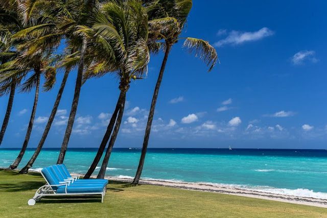 An Oceanfront Palm Beach Paradise for Sale