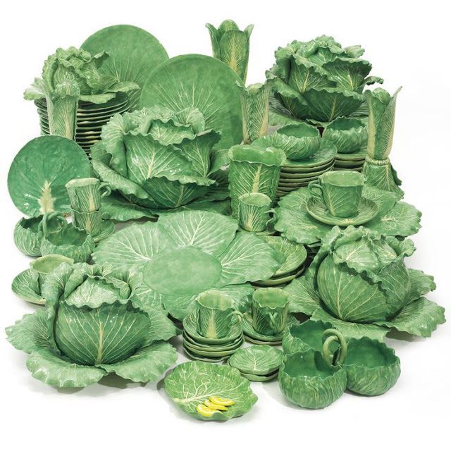 . Guest's Collection of Dodie Thayer Lettuce Ware at Sotheby's - The  Glam Pad