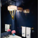 navy-blue-lacquered-powder-room
