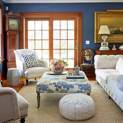 Blue and White in the Hamptons