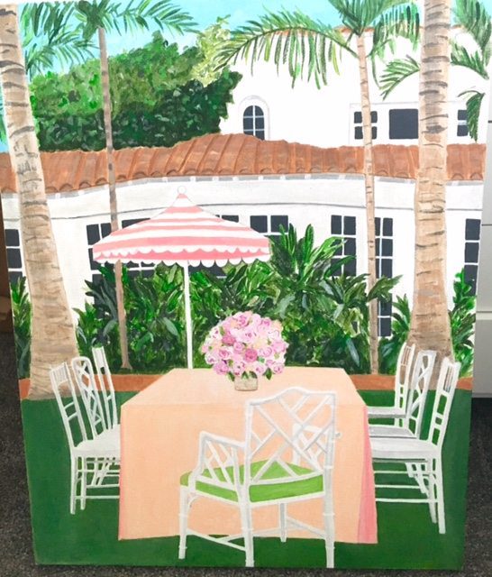 Palm Beach Inspired Art by Annechovie
