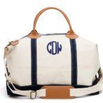 Weekender-Navy-monogram-satchel