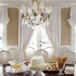 ruffled-draperies-white-dining-room-french-chairs