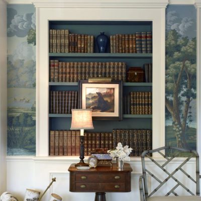 An Elegant Living Room by Larry Hooke