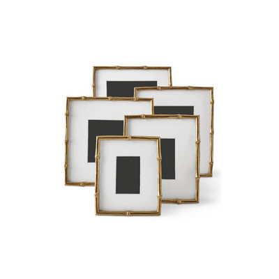 AERIN Gilded Bamboo Frames