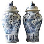 antique-chinoiserie-blue-and-white-ginger-jars