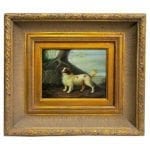 king-charles-cavalier-dog-art-antique-vintage-painting