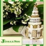 JingleNog Antoinette Bridal Wedding Cake Christmas Ornament Gift – The Glam Pad