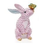 herend-bunny-rabbit-fishnet-raspberry-pink-butterfly