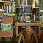 library-monkey-table-mario-torres-wicker