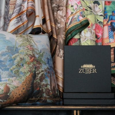 Zuber Announces Exclusive Line of Scarves and Pillows