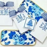 blue-and-white-monogrammed-note-pad