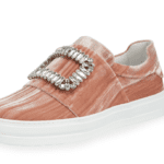 roger-vivier-crystal-buckel-pink-velvet-sneakers