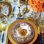 Fran Keenan Thanksgiving Table SettingTurkey Plate Table Setting 2 Ways