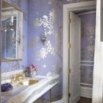suzanne-kasler-lilac-lavender-purple-gold-metallic-gracie-powder-room