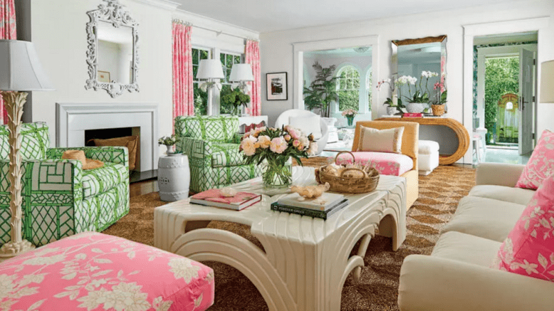 Palm Beach Decor Lilly Pulitzer Style, Lilly Pulitzer Furniture Neiman Marcus
