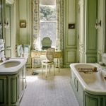 classic-elegant-celedon-green-bathroom