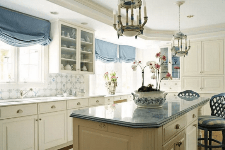 Delft Tile in the Kitchen