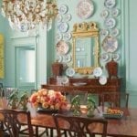 beverly-field-robins-egg-blue-painted-dining-room