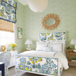 meg-braff-wallpaper-schumacher-citrus-garden-fabric-starburst-mirror