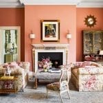pink-living-room-chintz-chinoiserie-secretary-antique