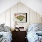 attic-bedroom-blue-white-linens