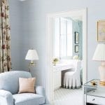 blue-damask-chair-vanity-dressing-table-mirrored-end-table