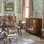 gracie-wallpaper-wall-coverings-chinoiserie-hand-painted-dining-room-aubusson-rug-antiques-traditional