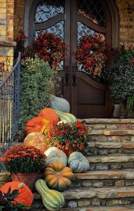80 Elegant Ways To Decorate For Fall The Glam Pad - Autumn Home Decor Ireland