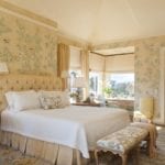 suzanne-tucker-traditional-style-master-bedroom-gracie-wallpaper-yellow-chinoiserie-hand-painted