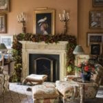 charlotte-moss-magnolia-leaves-leaf-garland-mantel-fireplace