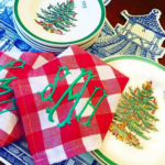 christmas-spode-monogrammed-napkin-blue-and-white-chinoiserie-pagoda