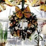 christmas-wreath-bow-baby-rattles-cups-sterling-silver-cache-pot-paper-whites-christmas-kitchen