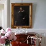 breakfast-room-detail-antique-oil-portrait-traditional-art