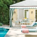 celerie-kemble-palm-beach-pool-house-scalloped-awning-chaise-bamboo-table