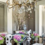 de-gouray-wallpaper-dining-room-tablescape-shelley-johnstone-paschke-herend-rothschild-bird