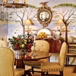 cathy-kincaid-hand-painted-dining-room-christmas-decor