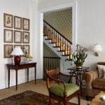 botanical-prints-framed-antiques-persian-rug-english-country-style-mcgrath-interior-design