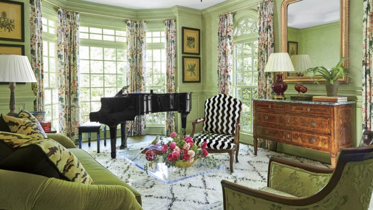 Margaret Kirkland Gives a Traditional Georgian a Colorful Makeover