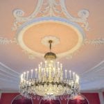 the-greenbrier-ceilings-mouldings-chandeliers-architectural-details-pink