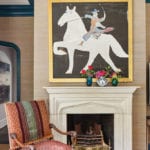 Patti-B-Flower-magazine-18th-century-chair-antiques-fireplace-mantel